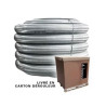 Tubage Flexible Etanche Inox 35ml TUBEST Tubex 0.10 316L/316L Ø140