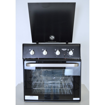 Cuisinière 3 Feux Gaz, Four et Grill 36L THETFORD Triplex