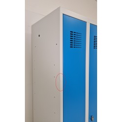 Vestiaire Industrie Propre 3 Colonnes Monobloc SUM 330W pas cher.