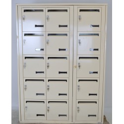 Bloc de 15 Boîtes aux Lettres LEABOX Collective