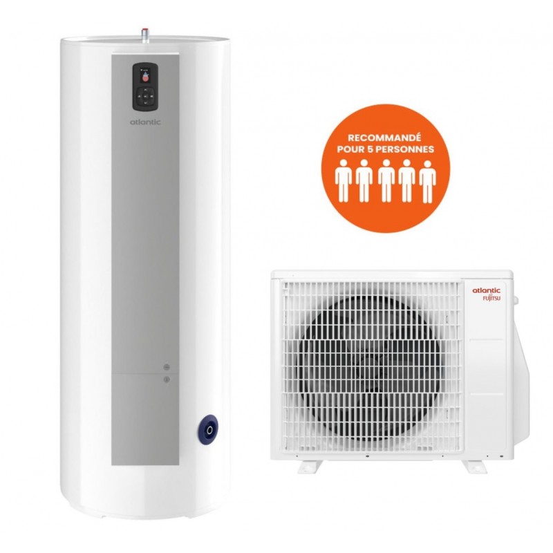 Chauffe-Eau Thermodynamique 270L ATLANTIC Calypso Split Chauffe-Eau Thermodynamique 270L ATLANTIC Calypso Split