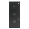 Meuble Classeur Métallique 3 Tiroirs Pour Dossiers Suspendus H102xL41xP40mm Anthracite