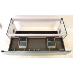 Meuble Sous-Vasque de Salle de Bain DELPHA Unique 2 tiroirs