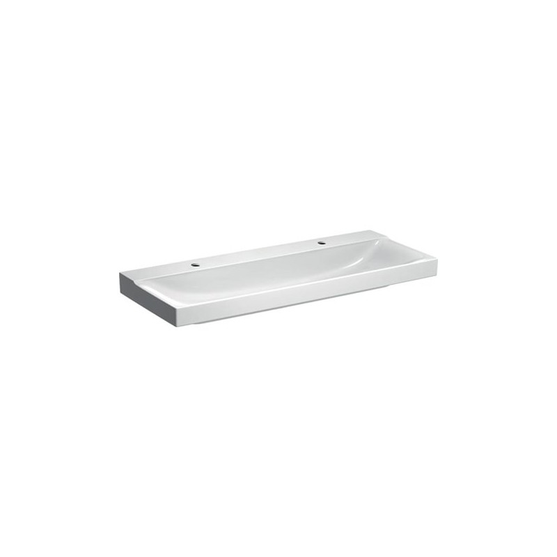 Vasque Lavabo à Encastrer 120cm GEBERIT Xeno2 en Grès Blanc Vasque Lavabo à Encastrer 120cm GEBERIT Xeno2 en Grès Blanc
