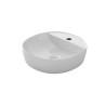 Vasque Lavabo à Poser Ronde FUXSABANY Diamètre 40cm Céramique Blanc Brillant - FINO OC40