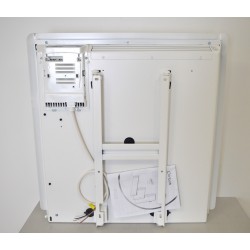 Radiateur Électrique à Inertie Fonte 1000W INTUIS Chamane Nativ Horizontal fixation murale