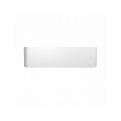 Radiateur Électrique Double Corps de Chauffe 1000W NOIROT Evolution Plinthe