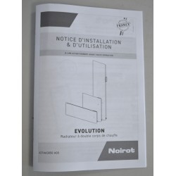 Radiateur Électrique Double Corps de Chauffe 1000W NOIROT Evolution Plinthe N192413