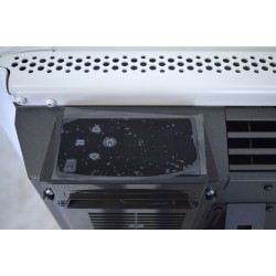 Radiateur Électrique Double Corps de Chauffe 1000W NOIROT Evolution Plinthe Connecté
