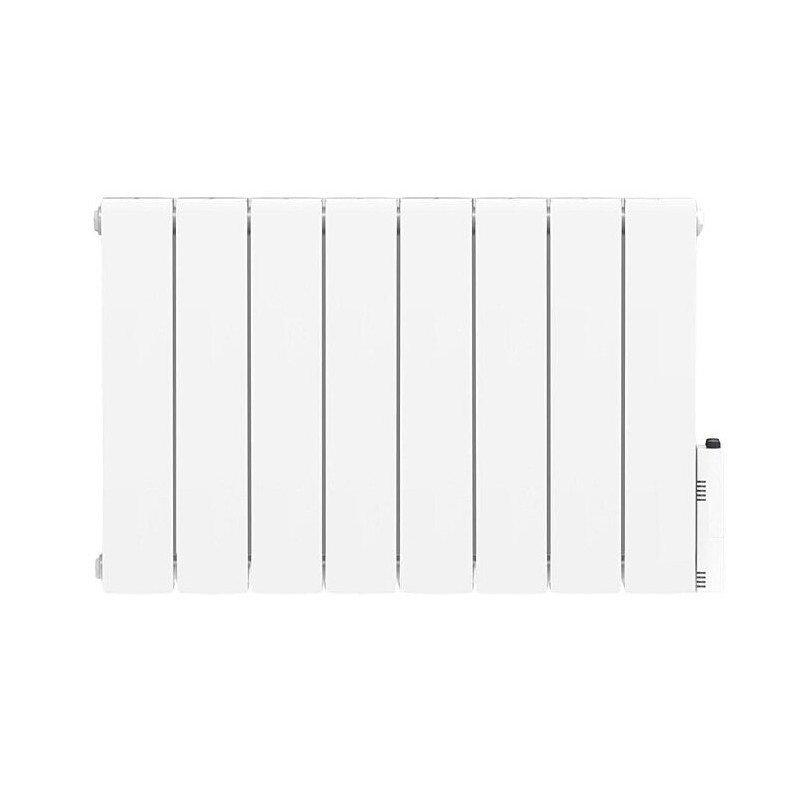 Radiateur Electrique à Fluide Caloporteur 2000W HEATZY Bloom Connecté Wifi Horizontal Blanc Radiateur Electrique à Fluide Caloporteur 2000W HEATZY Bloom Connecté Wifi Horizontal Blanc
