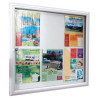 Vitrine d'Affichage Extérieur REVERSO 1 Porte en Verre