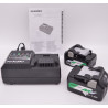 Chargeur Rapide + 2 Batteries Li-ion 18V/36V Booster Pack