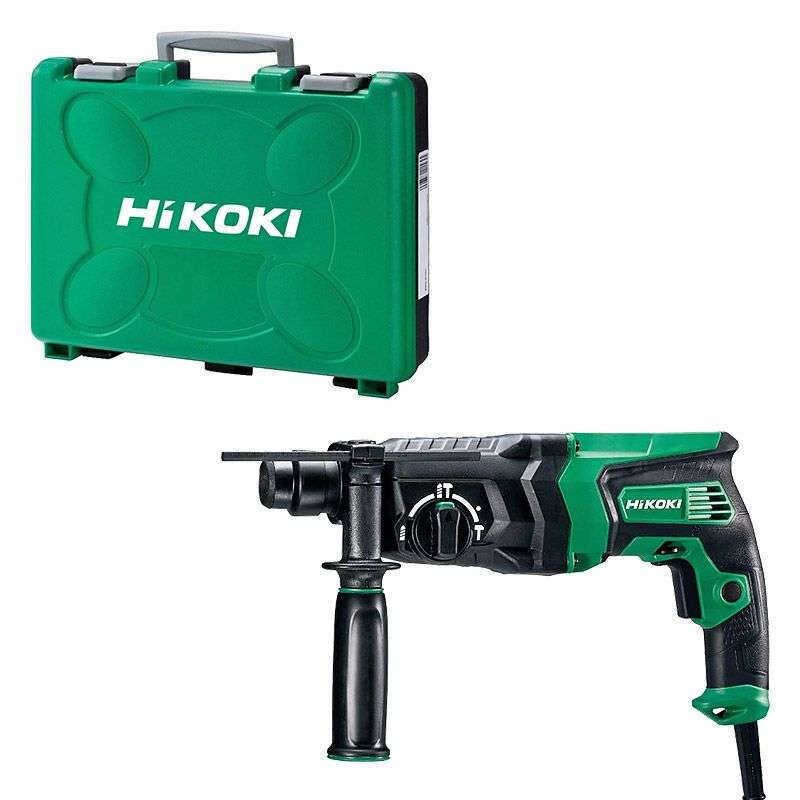 Perforateur Burineur Filaire Ø26mm HIKOKI SDS Plus 830W 2.9J en Coffret Perforateur Burineur Filaire Ø26mm HIKOKI SDS Plus 830W 2.9J en Coffret