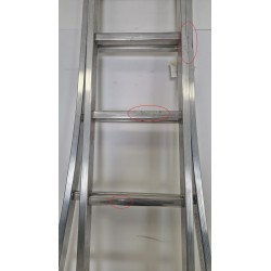 Escabeau Echelle Transformable 2 Plans TUBESCA Platinium pas cher.