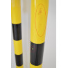Arceau de Protection d'Angle Acier Jaune et Noir pas cher.
