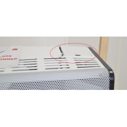 Radiateur Gaz Cheminée 6,6kW INTUIS Pas Cher