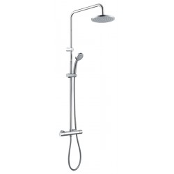 Colonne de Douche Avec Mitigeur Thermostatique ALTERNA Priméo 2 Douchette 2 Jets Chromé