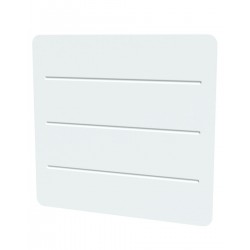 Radiateur Électrique à Inertie Sèche 1500W ALTECH Horizontal Blanc