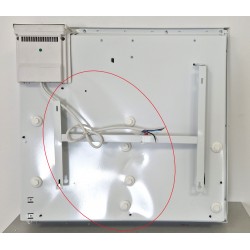 Radiateur Électrique à Inertie Sèche 1500W ALTECH Fonte + Film Programmable pas cher