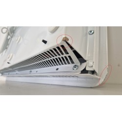 Radiateur Électrique à Inertie Sèche 1500W ALTECH Fonte + Film Programmable pas cher