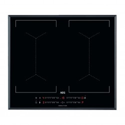 Plaque de Cuisson Induction 60cm AEG 4 Zones Avec 4 Boosters Noir