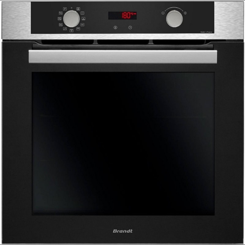 Four Encastrable Multifonctions 67L BRANDT 60cm Nettoyage Pyrolyse Inox Four Encastrable Multifonctions 67L BRANDT 60cm Nettoyage Pyrolyse Inox