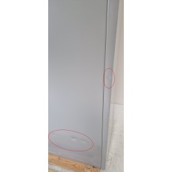 Armoire Haute de Bureau à Rideaux GENERIC 4 Tablettes pas cher.