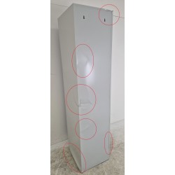 Vestiaire Industrie Sale 1 Colonne G-OFFICE Fermeture Cadenas pas cher.