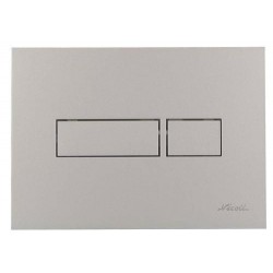 Plaque de Commande Pour Toilette WC NICOLL Double Bouton