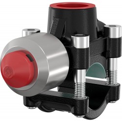 Raccord de Tuyau FLAMCO T-Plus Pour Tuyau Fileté Acier 11/2""x11/4""x11/2""