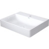 Vasque Lavabo DURAVIT avec Plage de Robinetterie Blanc Alpin