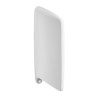 ROCA - Séparateur d'Urinoirs Wing 40x73cm blanc en porcelaine - 387090000