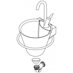Lave-Mains DECOTEC Cône