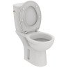 Pack WC PORCHER Ulysse au Sol Sortie Horizontale Abattant Thermodur - P014501