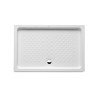 Receveur de Douche Céramique ROCA Italia Rectangulaire 100x80cm Blanc