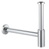 Siphon Laiton GROHE Pour Vasque Sans Trop-Plein 33x42cm Chromé