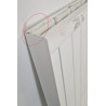 Sèche-Serviettes Eau Chaude 989W THERMOR Toscane Vertical Blanc Mat pas cher.
