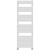 Sèche-Serviettes Eau Chaude 718W ALTERNA Concerto H1520xL506mm Blanc