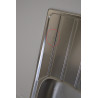 Évier de Cuisine 2 Bacs MONTEBELLO 116x50 cm Inox Lisse pas cher