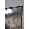 Évier de Cuisine 2 Bacs MONTEBELLO 116x50 cm Inox Lisse pas cher