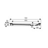 Receveur de Douche GEBERIT ALLIA Bastia à Encastrer 90x90cm Blanc Brillant