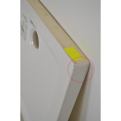 Receveur de Douche IDEAL STANDARD à Poser Extra Plat Émaillé 3 Faces Connect Pas Cher
