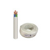 Couronne 50m de Câble Électrique H05 VV-F 4GO,75 Blanc - 411592C