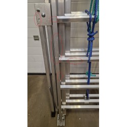 Échelle Coulissante à Corde en Aluminium TUBESCA Platinium 500 pas cher.