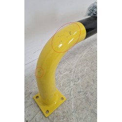 Arceau de Protection Acier Jaune et Noir pas cher.