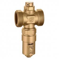 Vanne Soupape Laiton Antigel CALEFFI Ø1" DN25 Pour Pompe à Chaleur