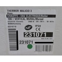 Chauffe-Eau Électrique Carré 100L THERMOR