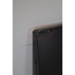 Plaque de Protection Murale pour Poêle LE MARQUIER 80x120cm Unie Noire Pas Cher