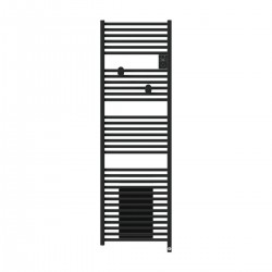 Sèche-Serviettes Électrique 1750W THERMOR Riva 5 Connecté avec Soufflerie Noir Carbone