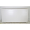 Radiateur Électrique Double Corps de Chauffe 2000W NOIROT Radiasoft Connecté Horizontal Blanc